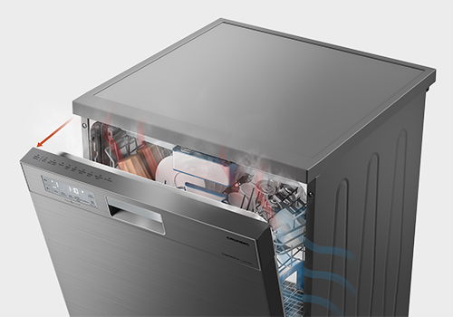 ماشین ظرفشویی هیتاچی مدل HDF-F158CVX | شستوشوی سریع و حرفهای بدون دردسر