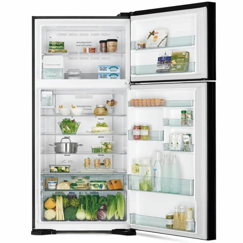 یخچال هیتاچی R-V765 – فضای جادار، عملکرد بیصدا و مصرف انرژی A+